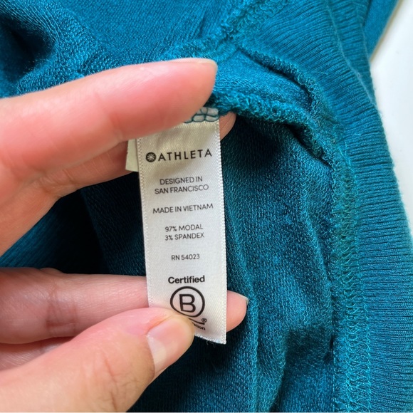 Athleta Iron Blue Heather Mindset Sweater Dress XS - Picture 4 of 6